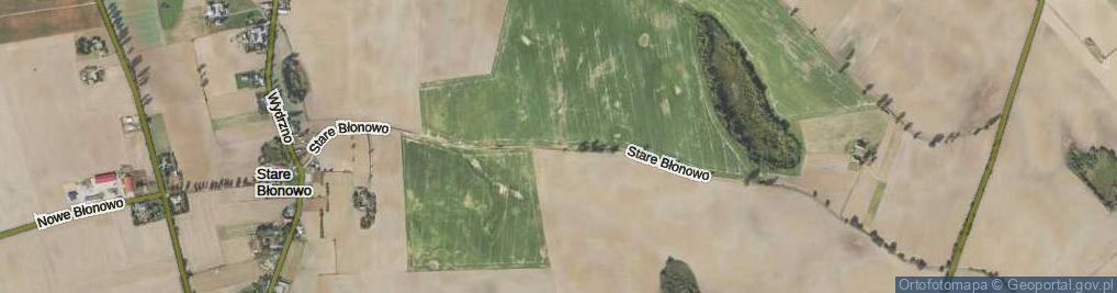 Zdjęcie satelitarne Stare Błonowo ul.